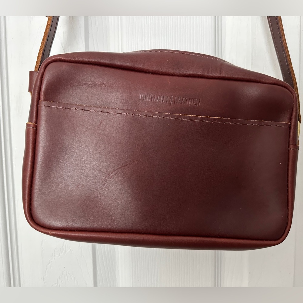 Portland Leather Goods toaster in cognac